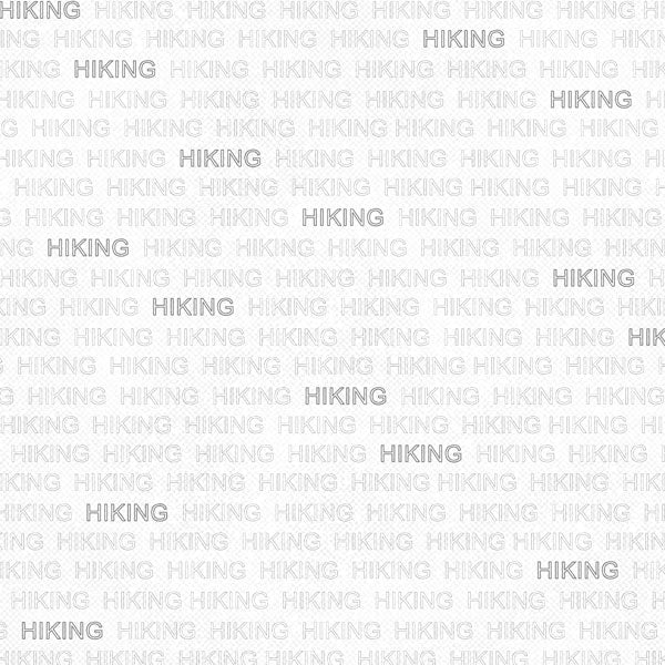HIKING ADDICT 1 12X12 Scrapbook Paper Scrapbook Customs