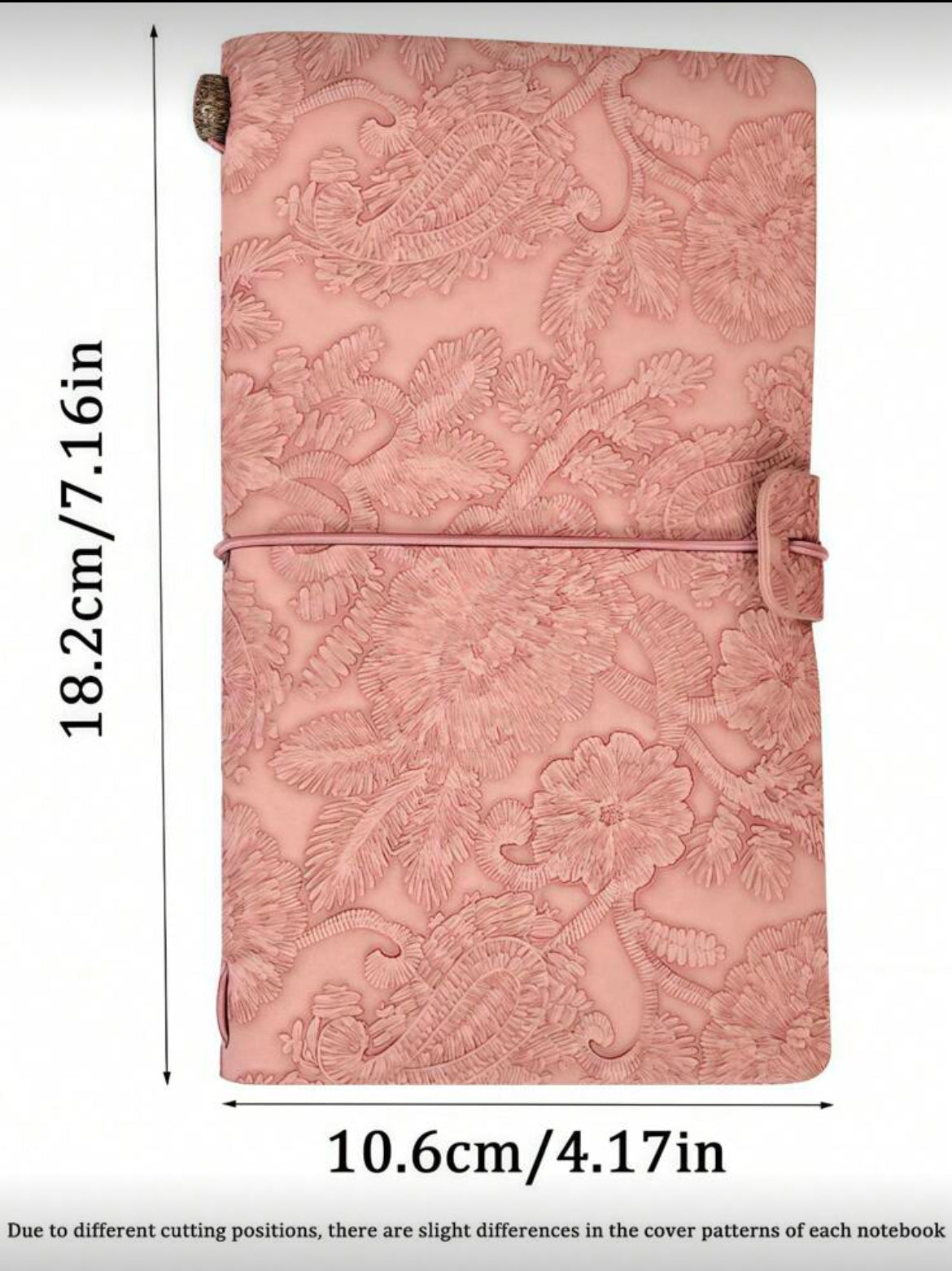 Scrapbooksrus EUROPEAN LACE Leather Traveler Journal