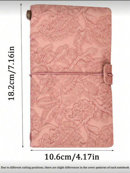Scrapbooksrus EUROPEAN LACE Leather Traveler Journal