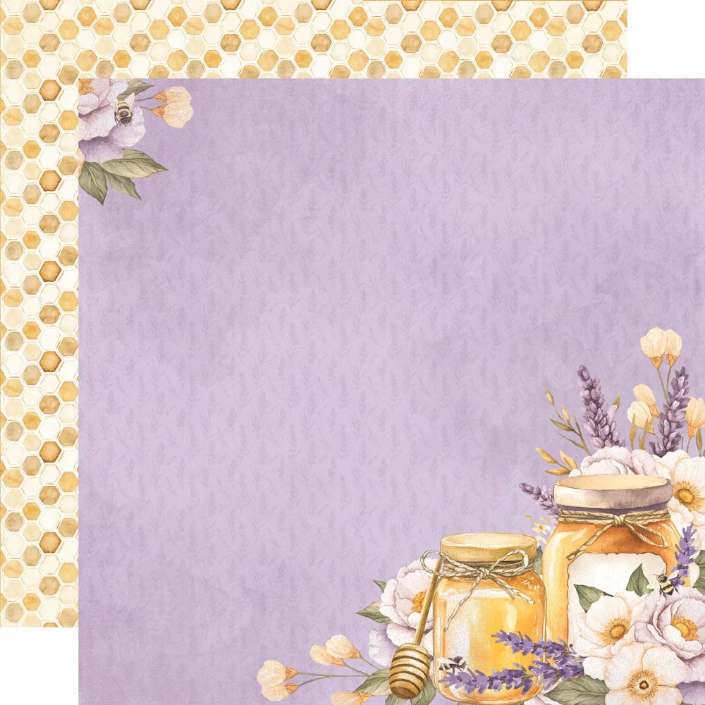 Simple Stories SIMPLE VINTAGE LAVENDER FIELDS 12"X12" Collection Kit