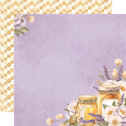 Simple Stories SIMPLE VINTAGE LAVENDER FIELDS 12"X12" Collection Kit