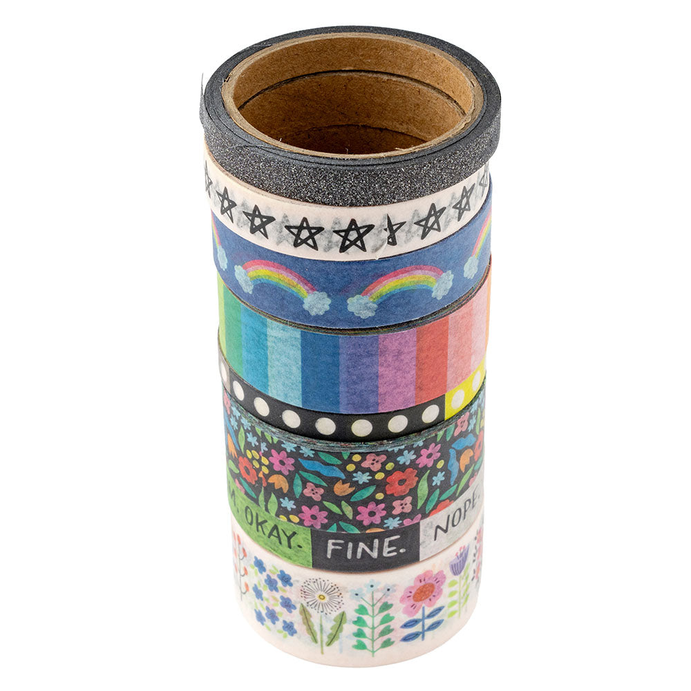American Crafts WHATEVS Washi Tape 8 Rolls