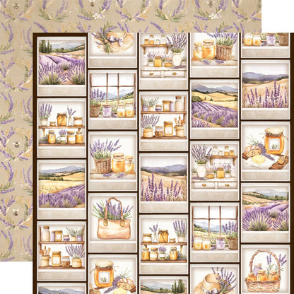 Simple Stories SIMPLE VINTAGE LAVENDER FIELDS 12"X12" Collection Kit