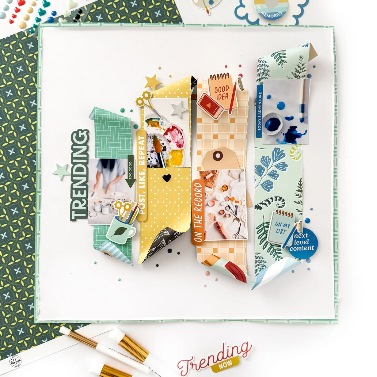 Pinkfresh Paige Evans LEGENDARY 12”X12” Paper Pack