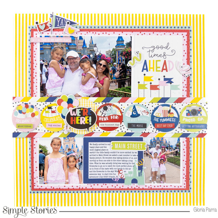 Simple Stories SAY CHEESE MAGIC Bits &amp; Pieces 62pc