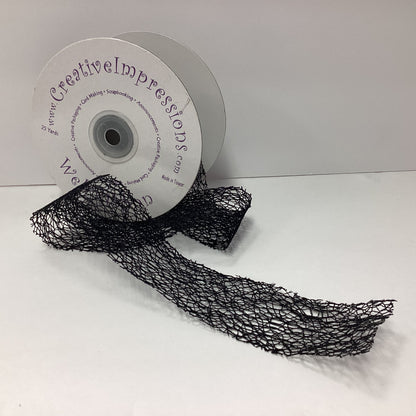 Creative Impressions 2&quot; MESH WEB RIBBON 1 yard yd