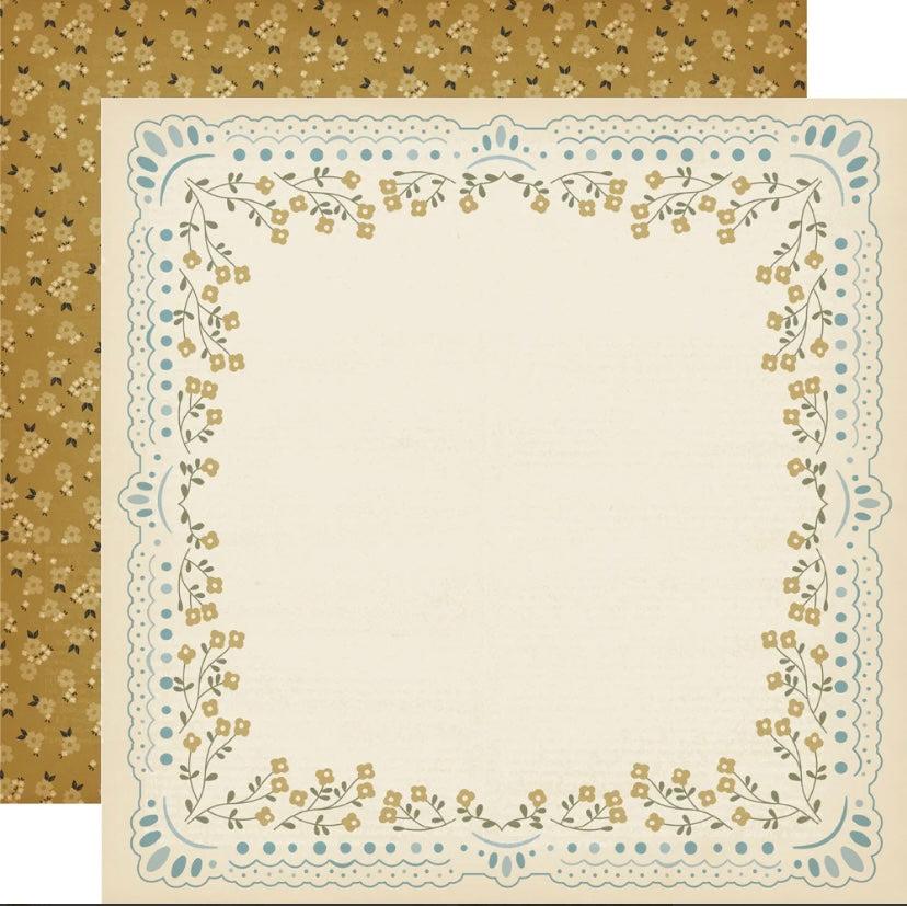 Simple Stories REMEMBER Little Details 12”X12” Scrapbook Paper