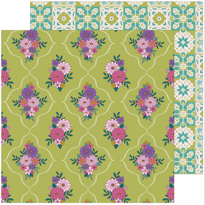 Pinkfresh Paige Evans LOVELY LANE 12”X12” Paper Pack