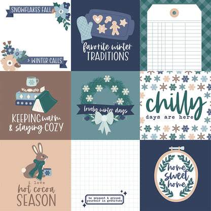 Echo Park SNOW DAY 12&quot;X12&quot; Scrapbook Paper