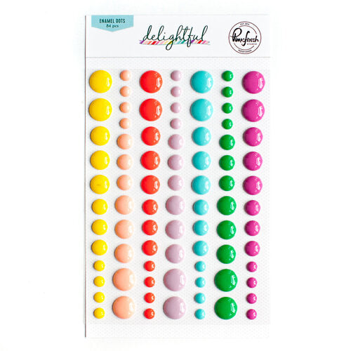 Pinkfresh Studio Delightful ENAMEL DOTS 84pc