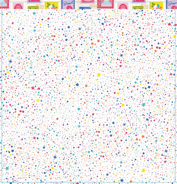 Paige Evans ADVENTUROUS PAPER PAD 12&quot;X12&quot; 48pc