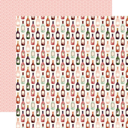 Carta Bella WINE CELLAR COLLECTION 12&quot;X12&quot; Scrapbook Paper