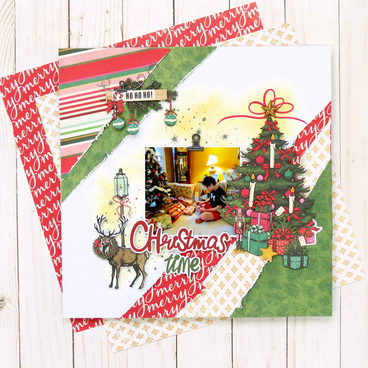 49 and Market Vicki Boutin MISTLETOE &amp; MEMORIES Puffy Stickers