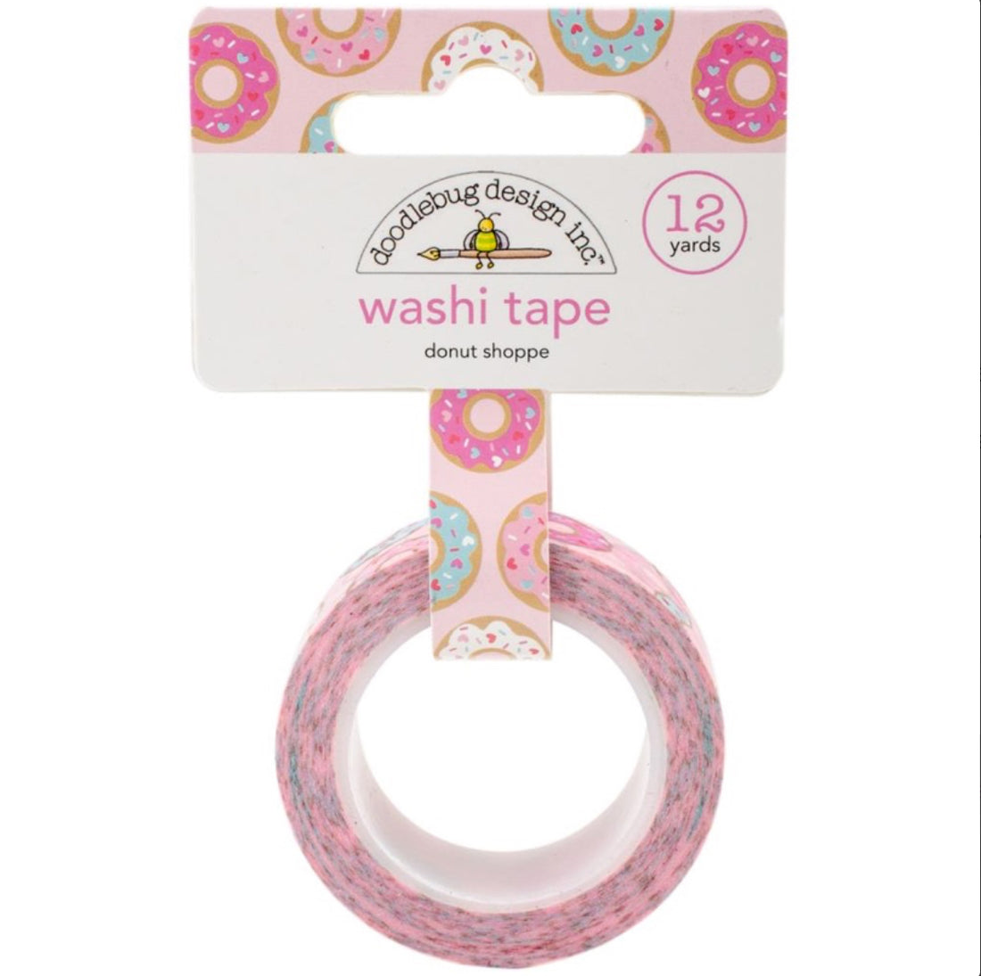 Doodlebug Washi Tape DONUT SHOPPE 12 Yards