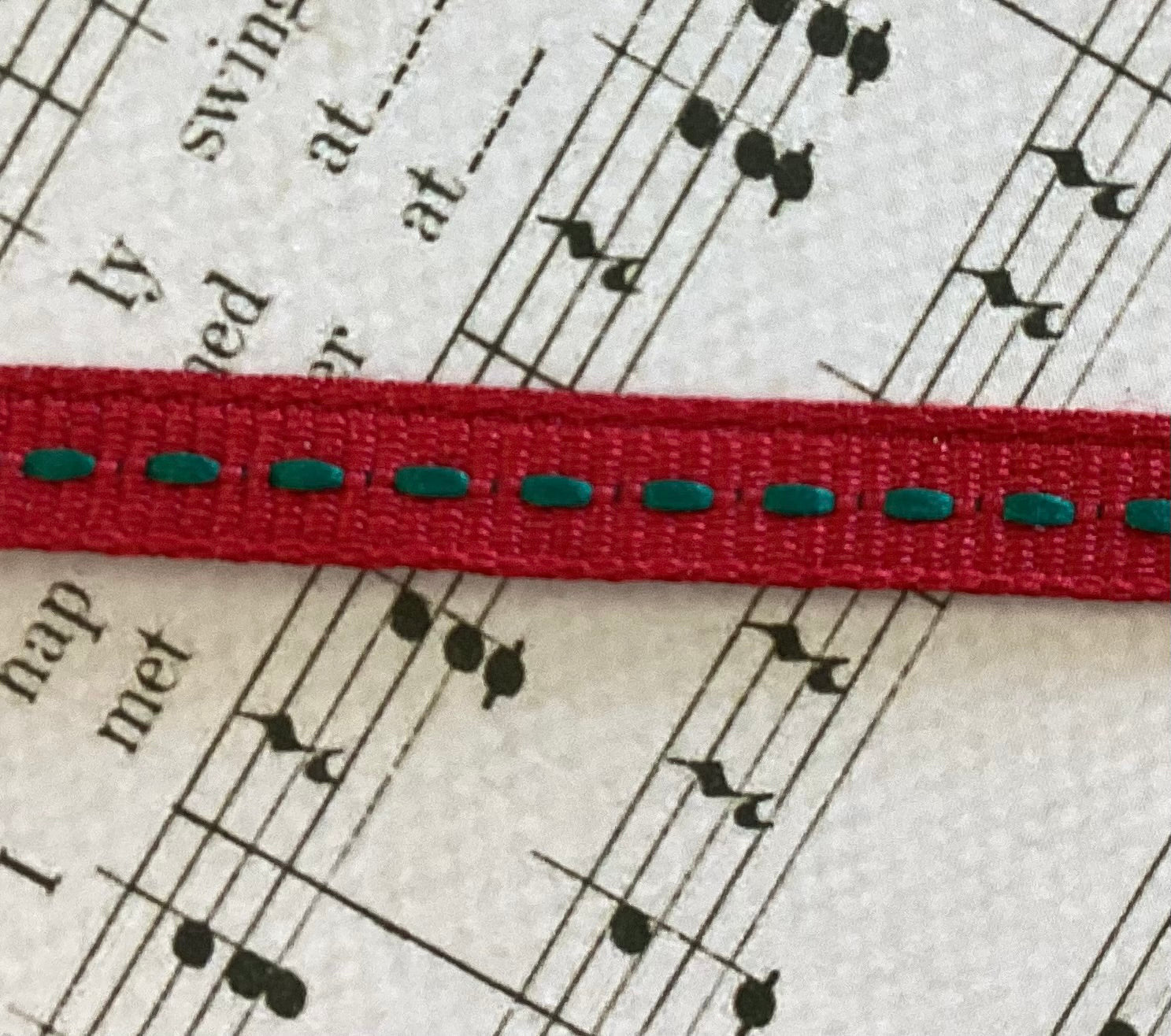 Creative Impressions 1/4&quot; STITCH RIBBON Grosgrain 1 yard yd