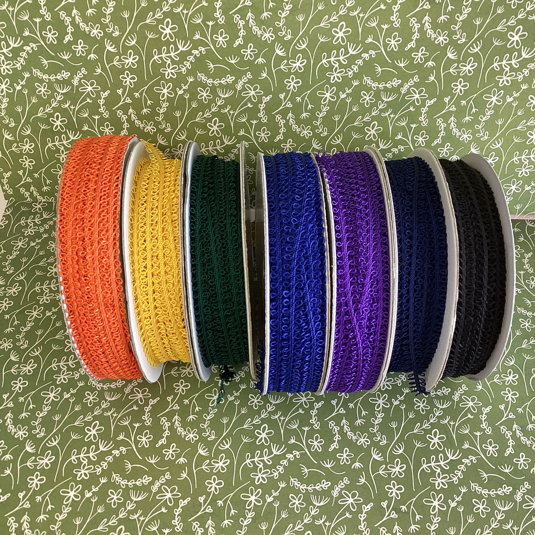 Creative Impressions 1/4" DOUBLE LOOP RIBBON 1 yard yd Scrapbooksrus