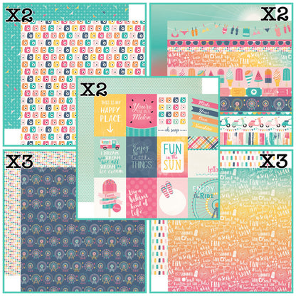 Echo Park SUMMER DREAMS Paper Pack