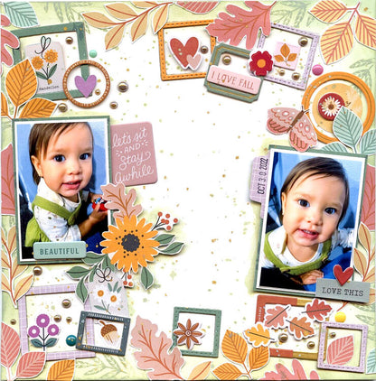 Pinkfresh Studio GOOD TIMES CHIPBOARD FRAMES 30pc