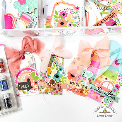 Doodlebug HELLO AGAIN 12X12 Paper Pack 13pc