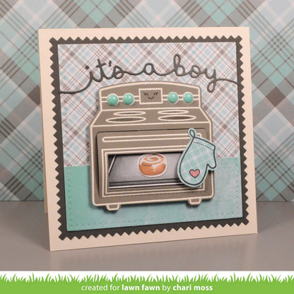 Lawn Fawn Bun In the Oven Clear Stamps @scrapbooksrus