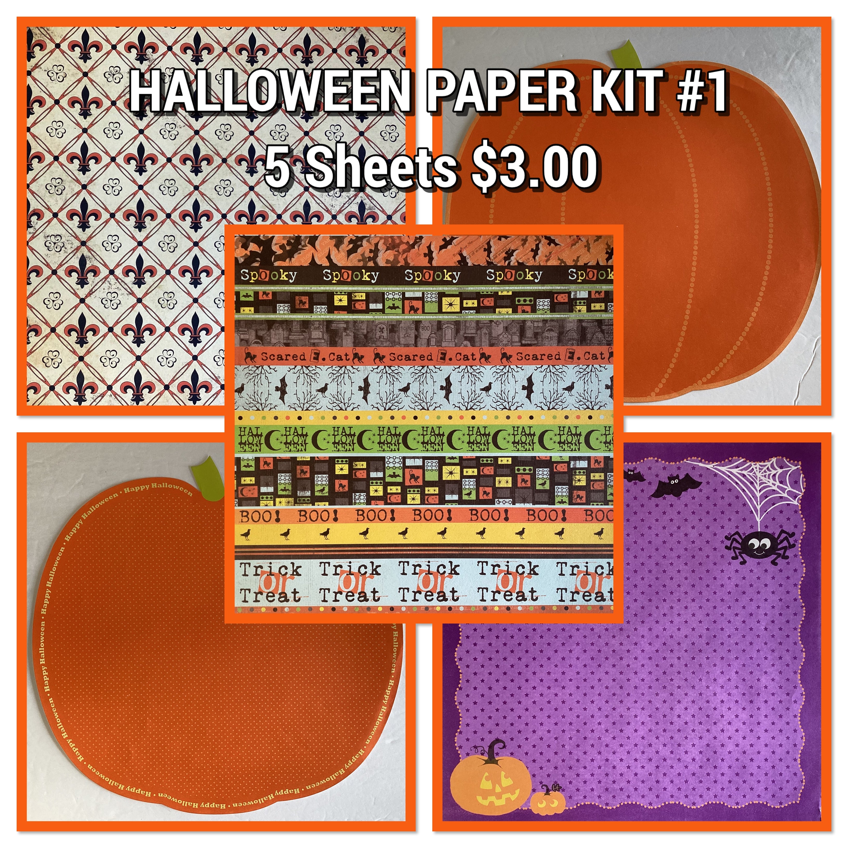 HALLOWEEN PAPER KIT 