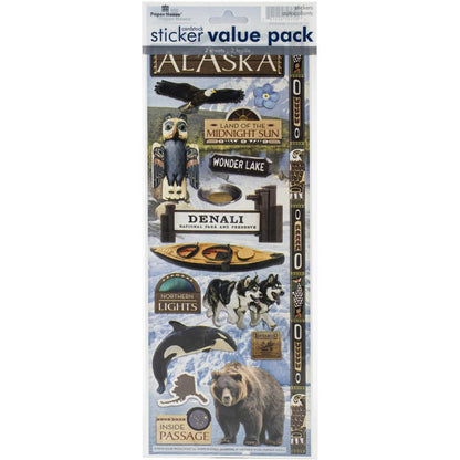 Paper House ALASKA Value Pack Stickers 2Sheets