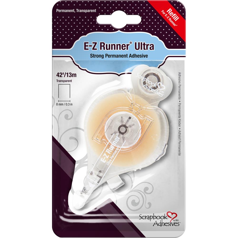 Scrapbook Adhesives E-Z Runner ULTRA REFILL Permanent 42’
