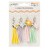 Jen Hadfield FLOWER CHILD Tassel Charms 4pc