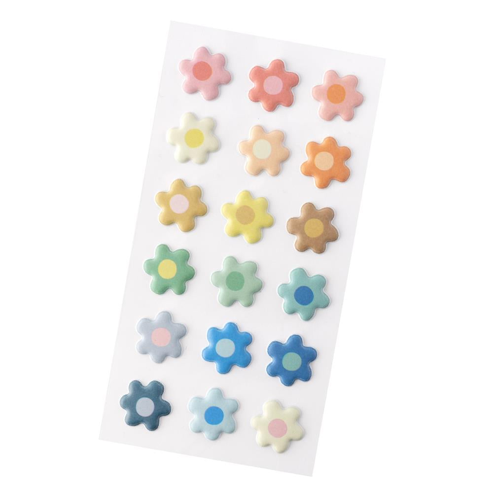 Jen Hadfield FLOWER CHILD Mini Puffy Stickers 36pc