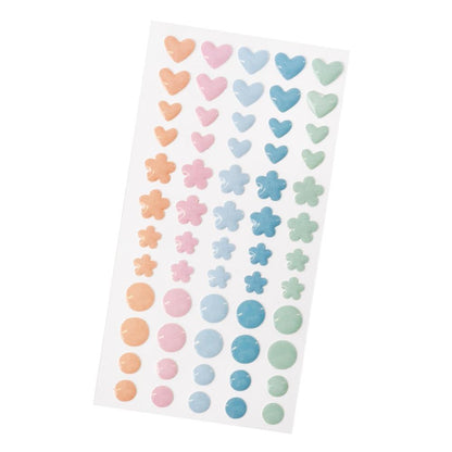 Crate Paper GINGHAM GARDEN Enamel Dots 60pc