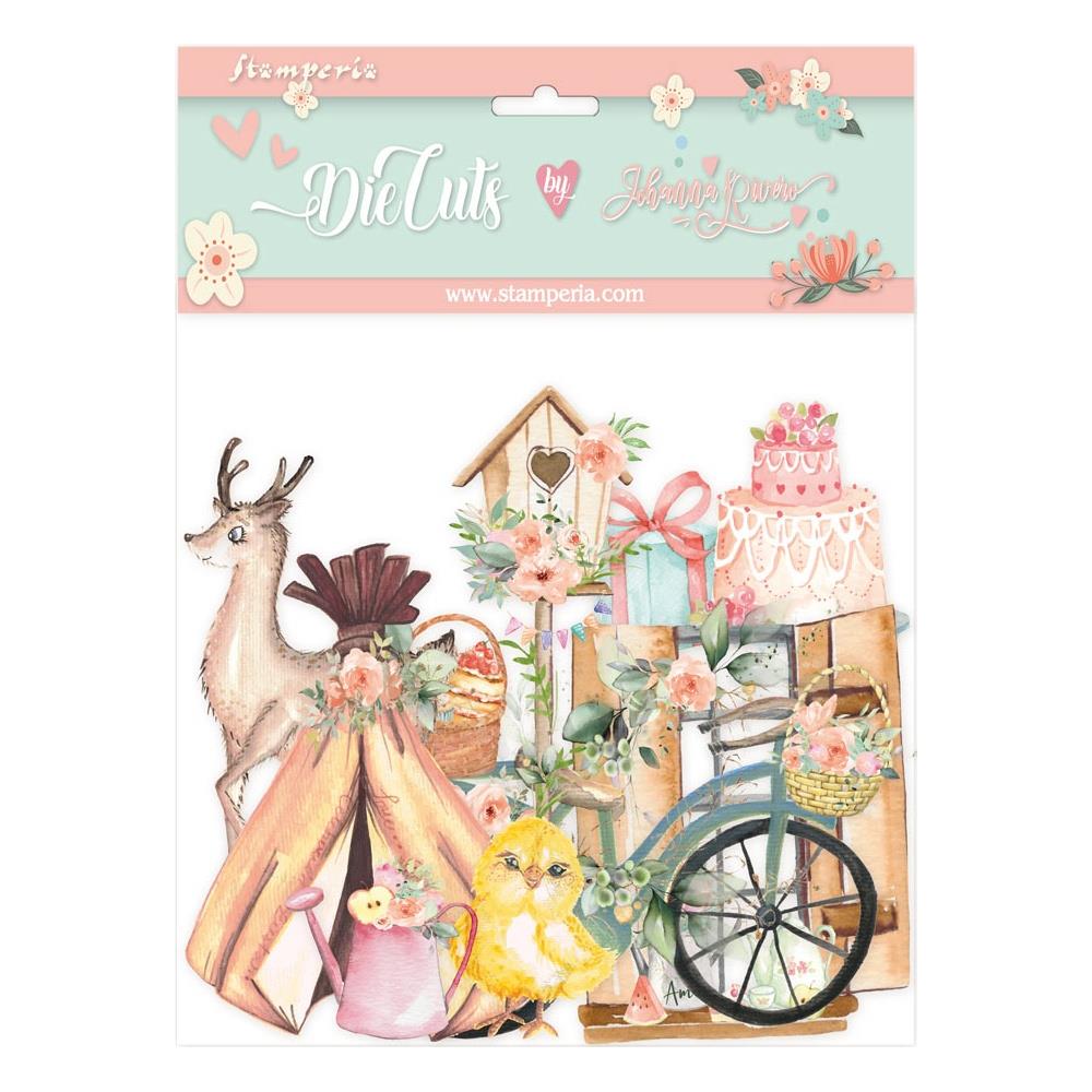 Stamperia CELEBRATION DIECUTS Chipboard