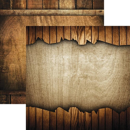 Reminisce ELEGANT WOODS 12"X12" Scrapbook Paper