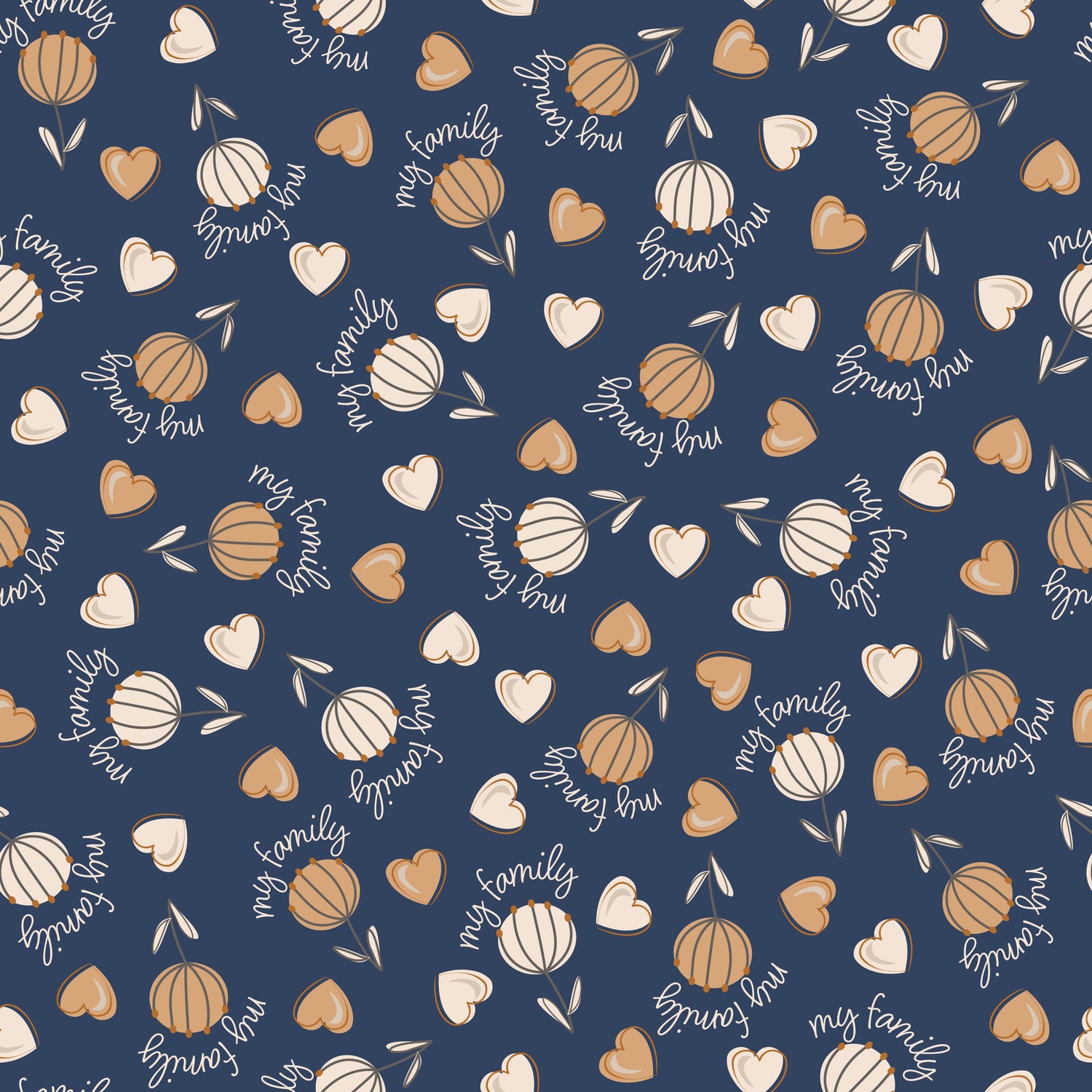 Scrapbooksrus BLUE LOVE FAMILY 12pc 12"X12" Scrapbook Paper Pack