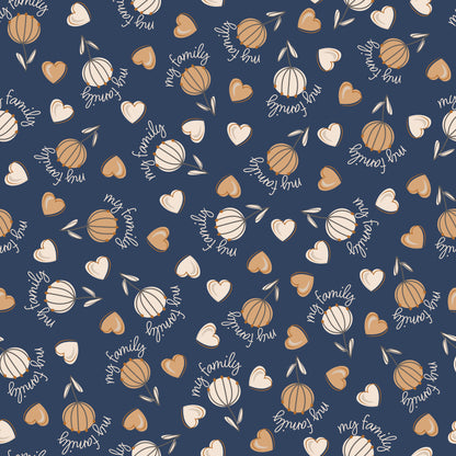 Scrapbooksrus BLUE LOVE FAMILY 12pc 12"X12" Scrapbook Paper Pack
