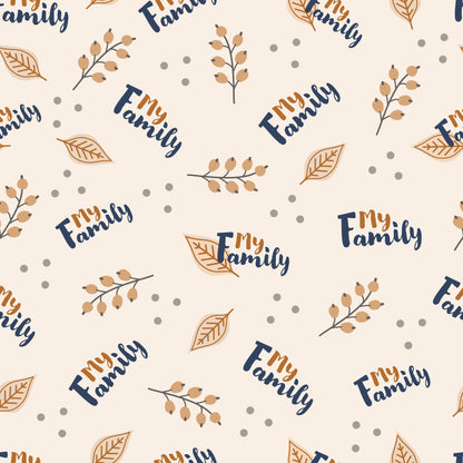 Scrapbooksrus BLUE LOVE FAMILY 12pc 12"X12" Scrapbook Paper Pack