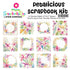 Scrapbooksrus PETALICIOUS 12"X12" Scrapbook Paper Pack 12pc