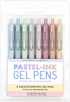 Pack of pastel ink gel pens with clear packaging @Scrapbooksrus in Las Vegas