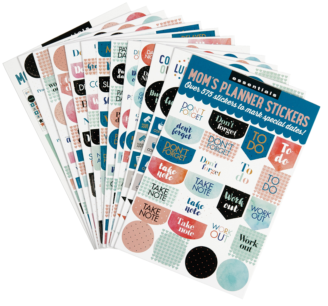 Peter Pauper Planner Stickers MOM&