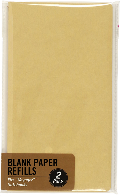 Pack of blank paper refills for &