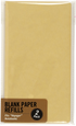 Pack of blank paper refills for &