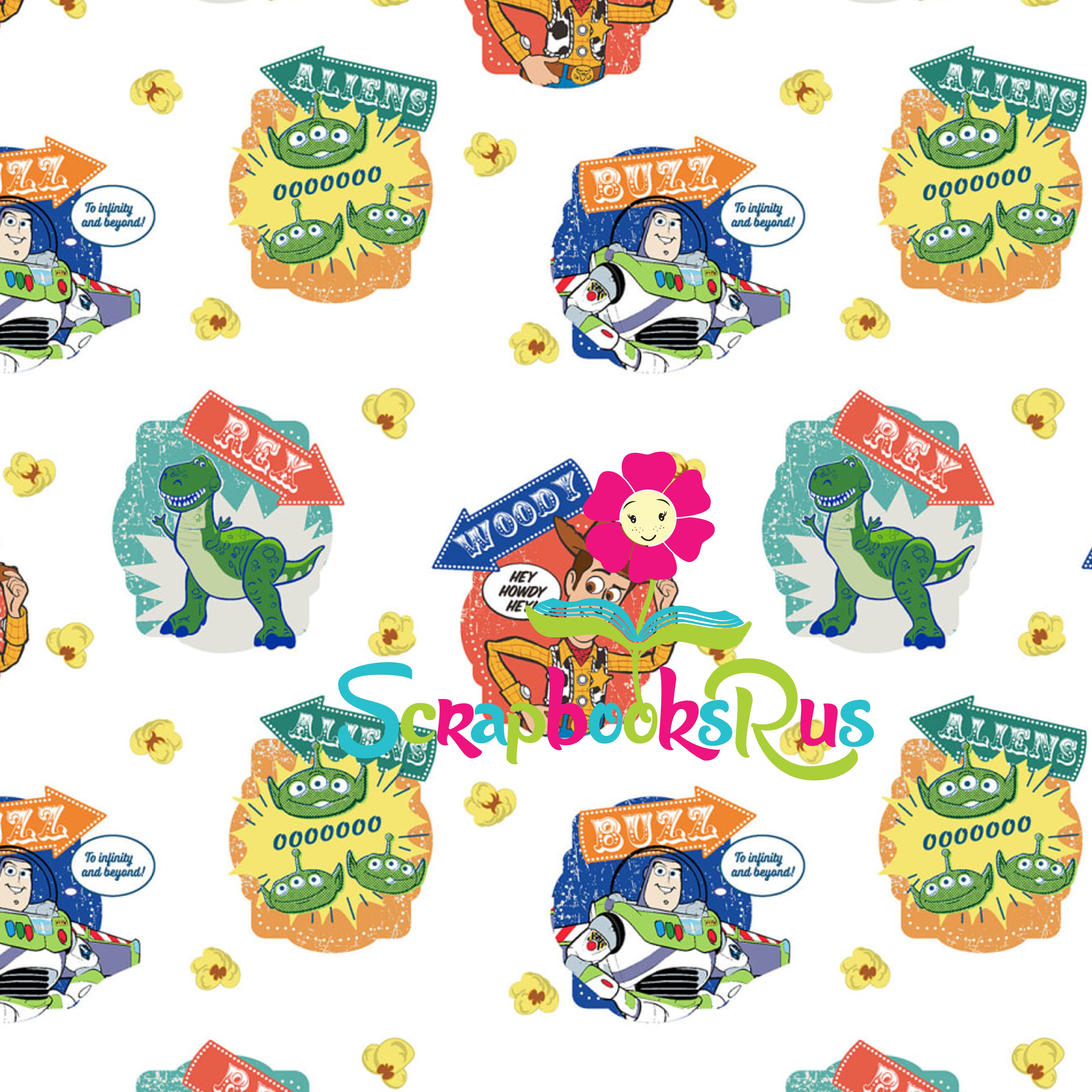 Disney TOY STORY 12&quot;X12&quot; Scrapbook Paper