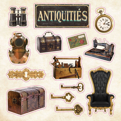 Peter Pauper The Sticker Book of CURIOSITIES
