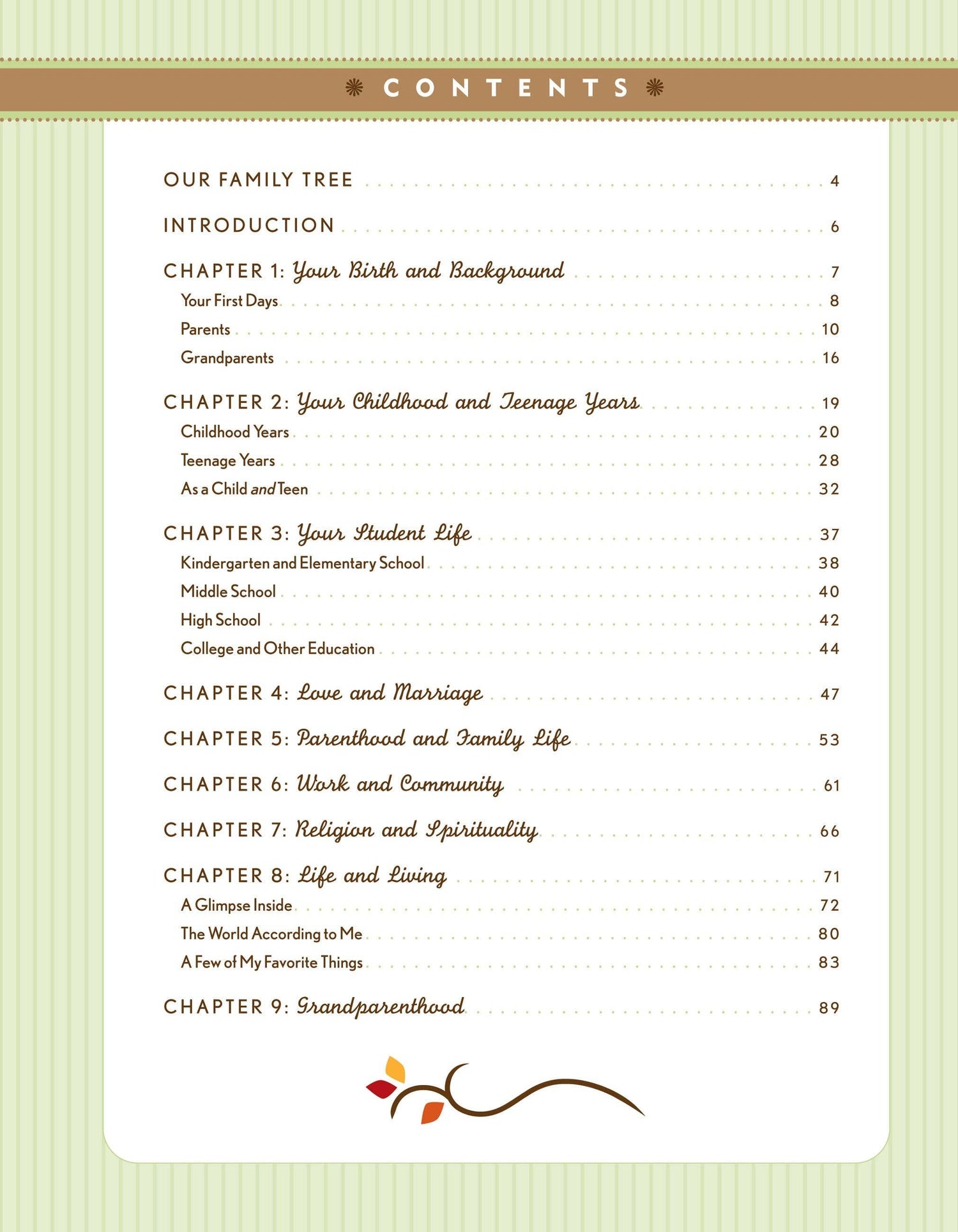 Peter Pauper MEMORIES FOR MY GRANDCHILD Journal Book