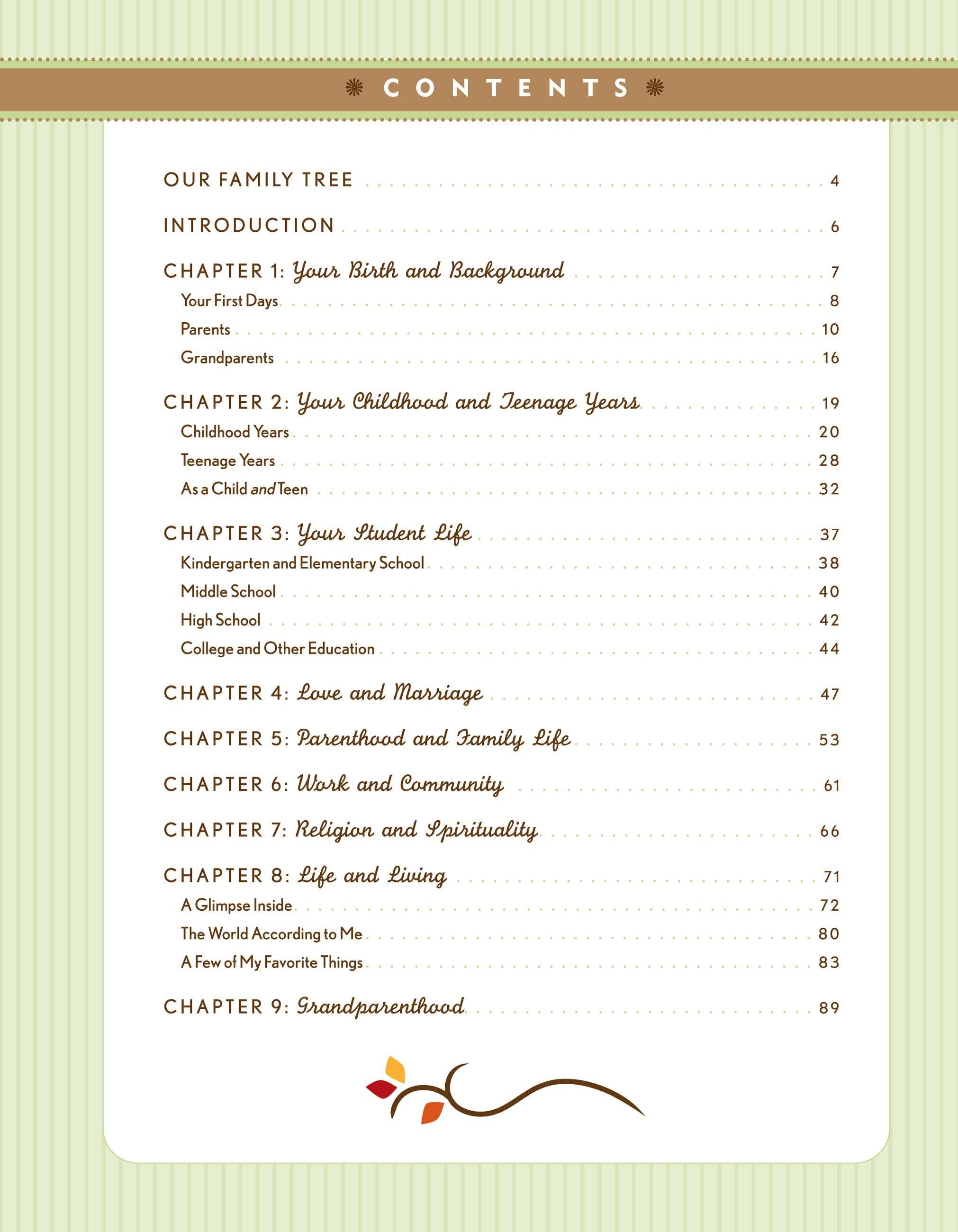 Peter Pauper MEMORIES FOR MY GRANDCHILD Journal Book