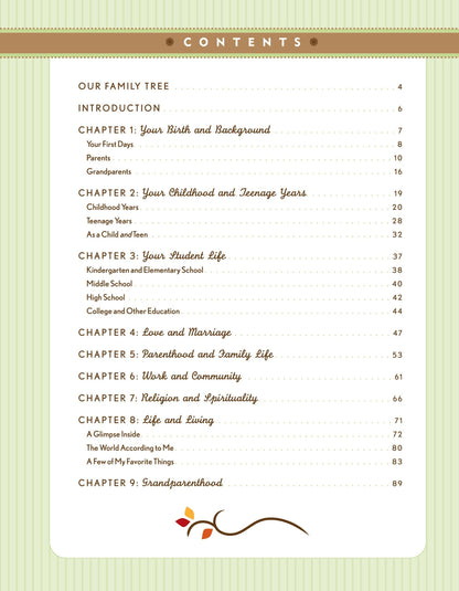 Peter Pauper MEMORIES FOR MY GRANDCHILD Journal Book