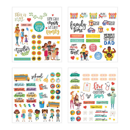 Paper House FAMILY LIFE Mini Sticker Book