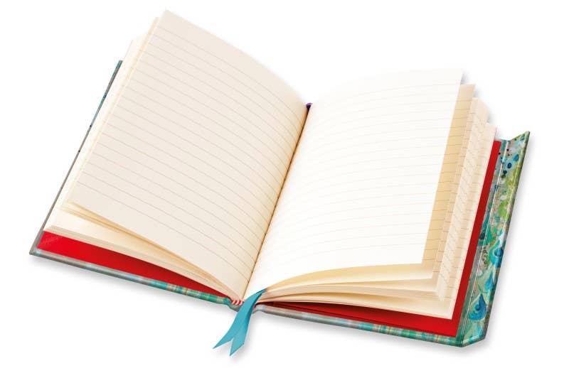 Hardcover Nel Whatmore EMERALD DEW LINED JOURNAL A5