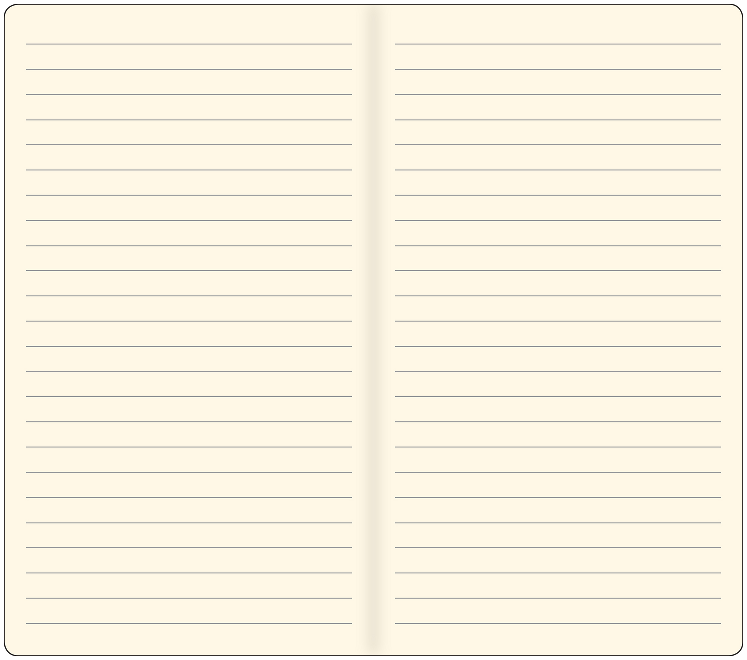 Peter Pauper VOYAGER BLACK Travel Journal Notebook