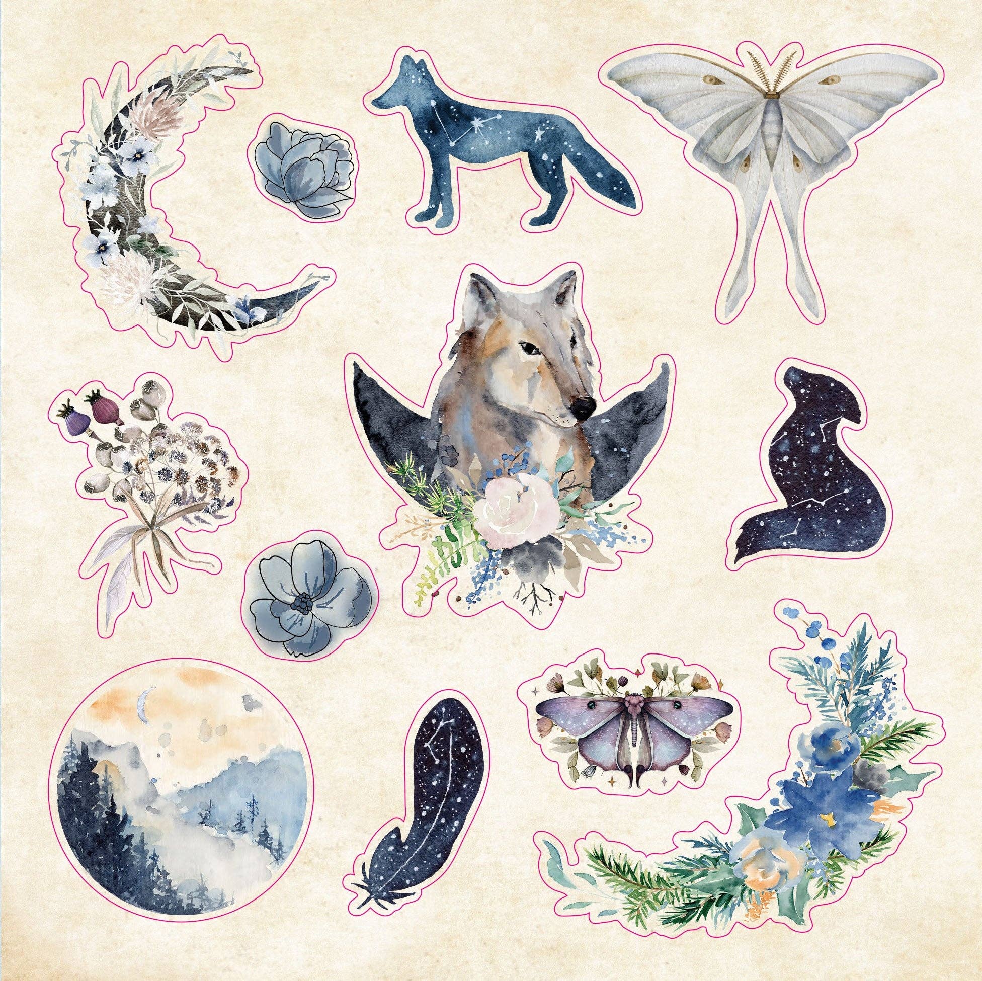 Peter Pauper CELESTIAL WONDERS Sticker Book