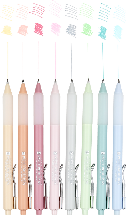 Peter Pauper Gel Pens PASTEL Journaling